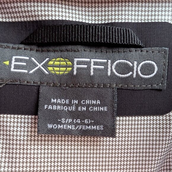 Exofficio raincoat/trench, W Small, Black - Picture 3 of 11